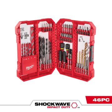 SHOCKWAVE Impact Duty Drill & Drive Bit Set 46PC