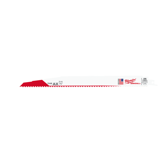12" AX with Bi-Metal SAWZALL Blade for Wood with Nails 5TPI main product photo