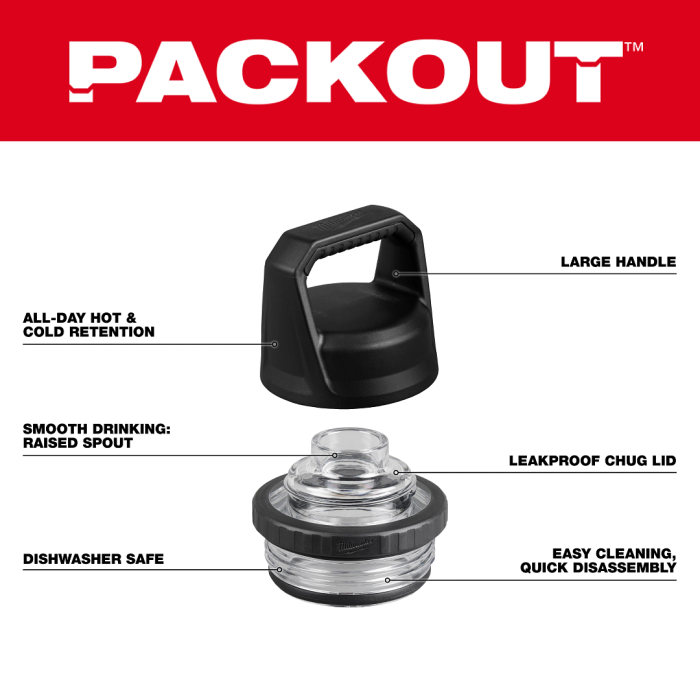 PACKOUT™ Chug Lid main product photo