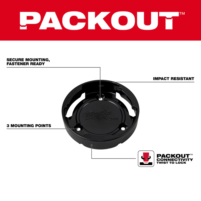PACKOUT™ Twist to Lock Mount main product photo