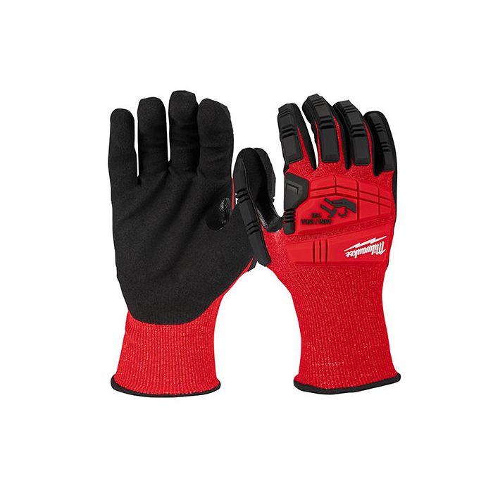 Impact Level 2 Cut Level 3 Nitrile Dipped Gloves main product photo