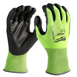 Cut Level 4 High Visibility Gloves - S