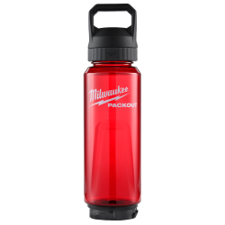 PACKOUT™ 1005ml Plastic Bottle w/ Chug Lid - Red